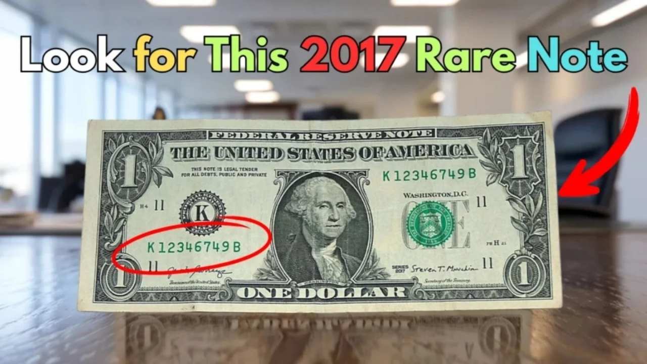 How to Identify a 2017 $1 Bill With Ladder Serial Number - Collectors Offering Up to $60K